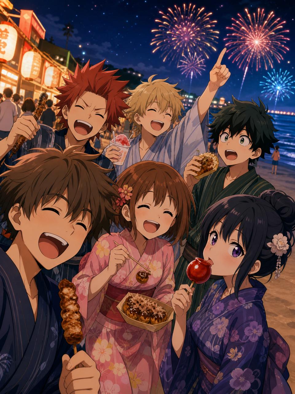 茄子视频-夏日祭典生活动漫教程